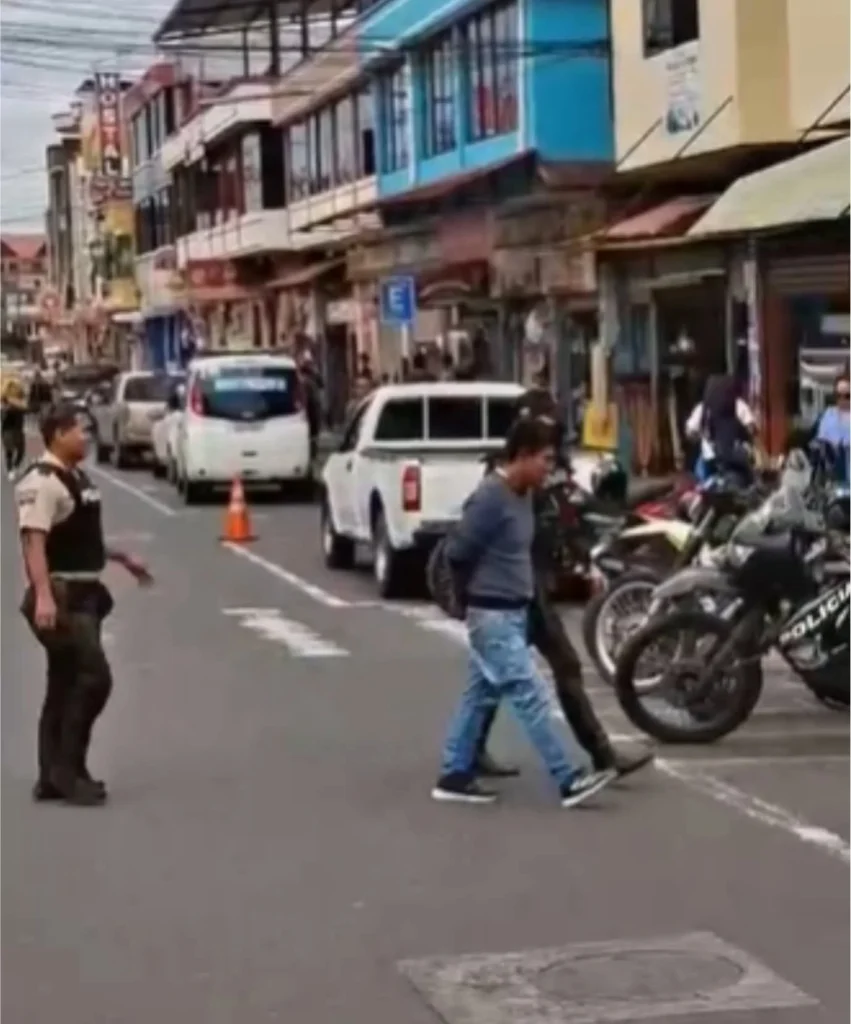 Macas hombre acusado de acoso fue detenido