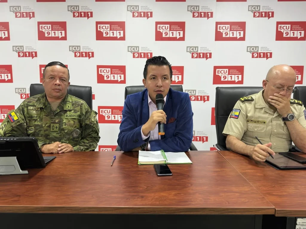 Morona Santiago Autoridades hicieron el Informe de seguridad