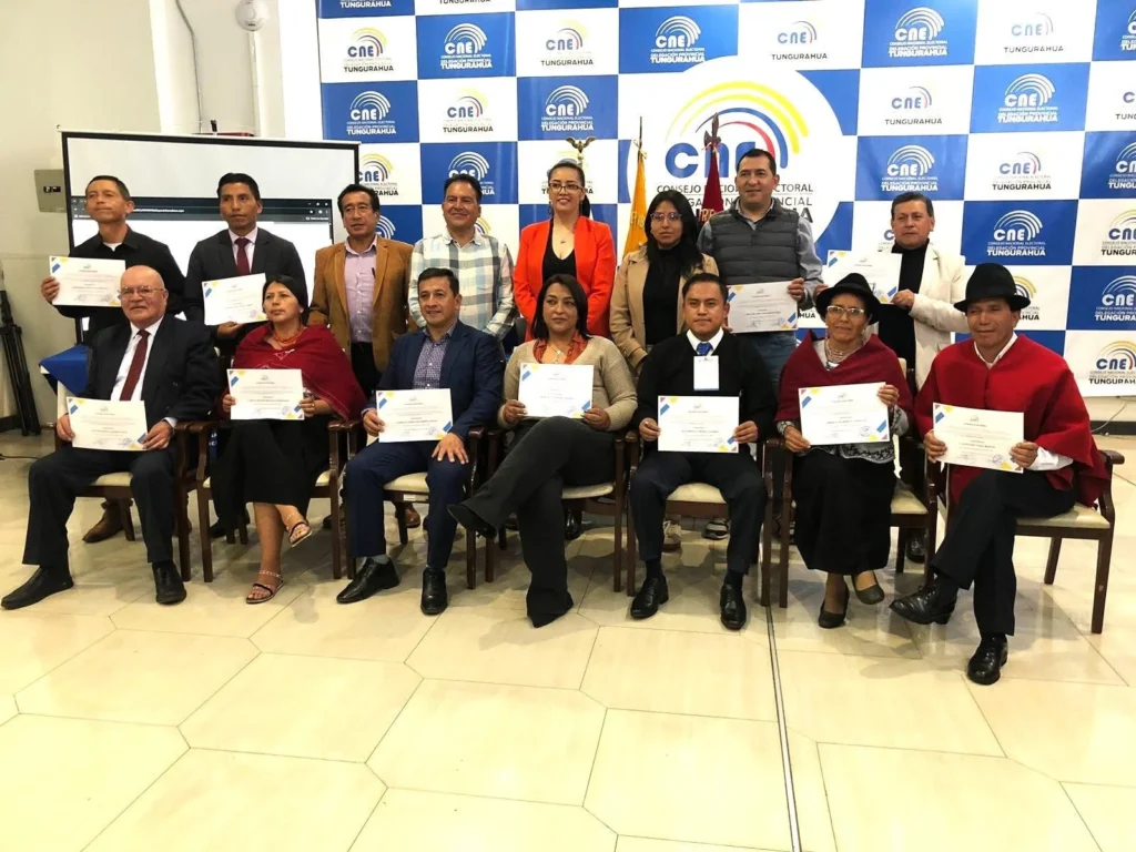 Nuevos representantes se eligieron para Tungurahua.