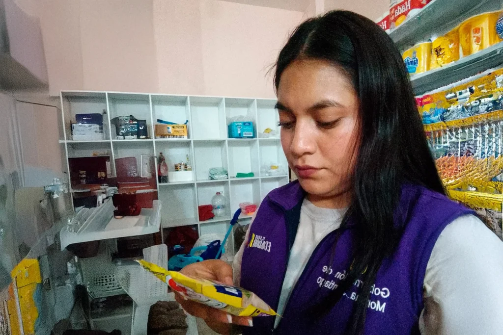 Operativo en Gualaquiza para control de productos
