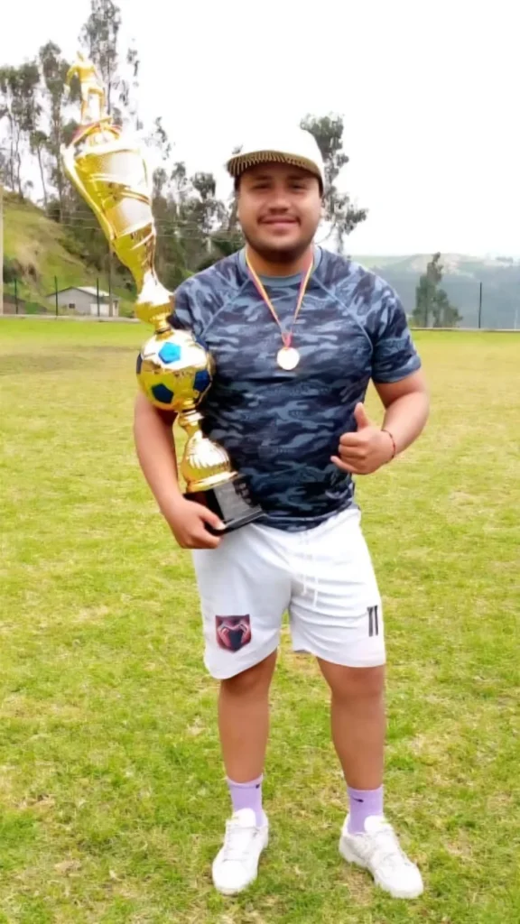 Joven futbolista de Riobamba ya juega en el cielo