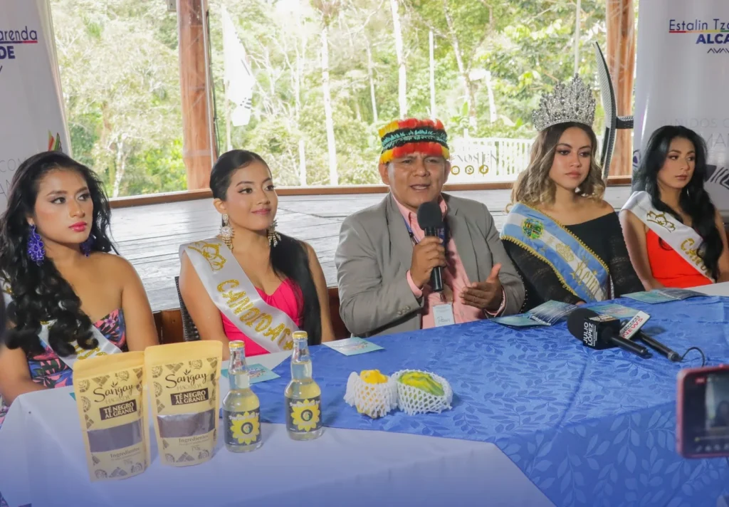 Palora realizó el lanzamiento de la agenda de fiestas