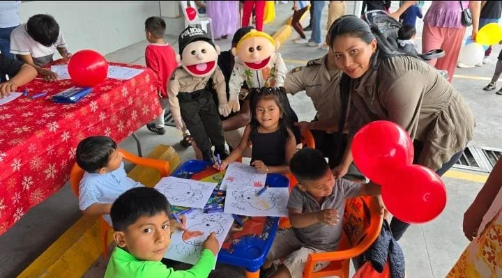 Policía Nacional celebró el Día del Niño en Morona