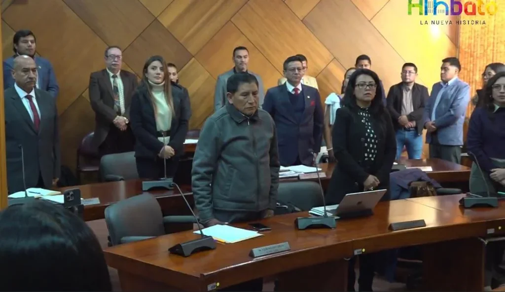 Sesión de Concejo Municipal de Ambato sin sobresaltos.