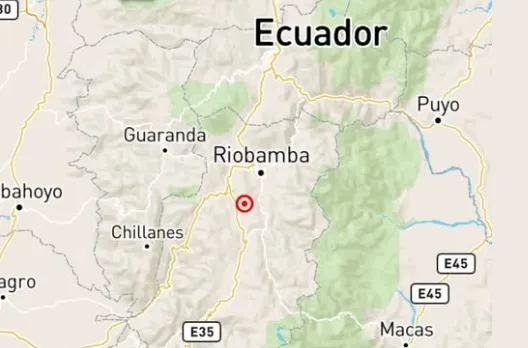 Temblor de 3.5 se sintió en Riobamba, ¿dónde fue el epicentro?