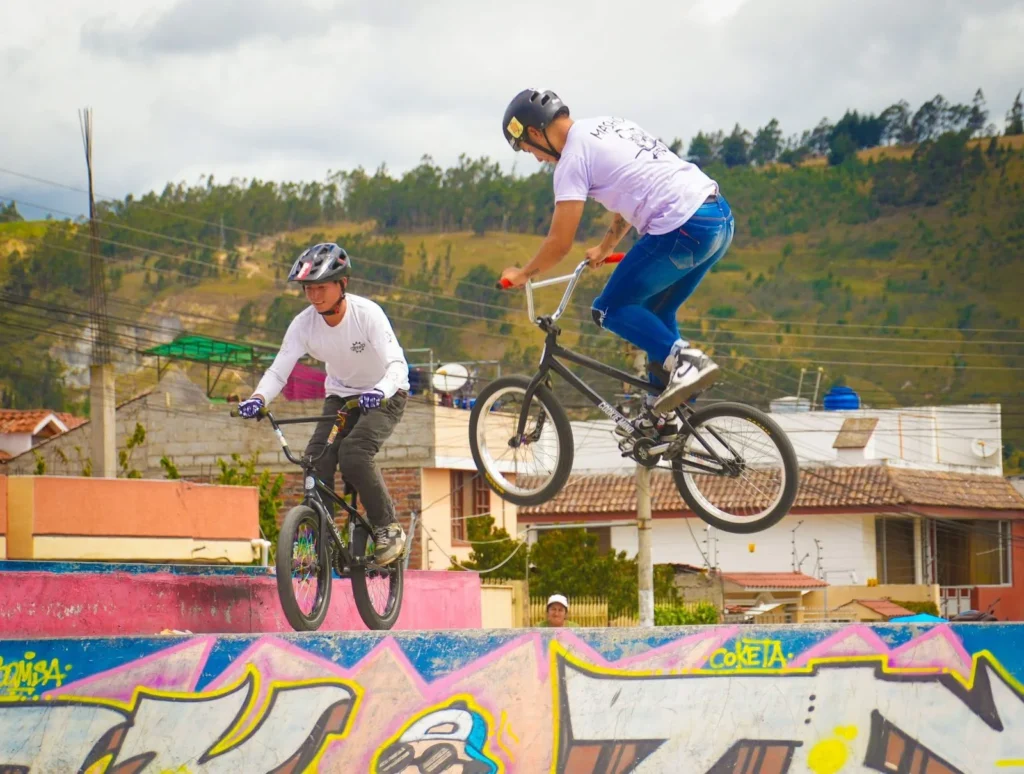 Torneo Nacional de BMX Freestyle tuvo lugar en Ambato.
