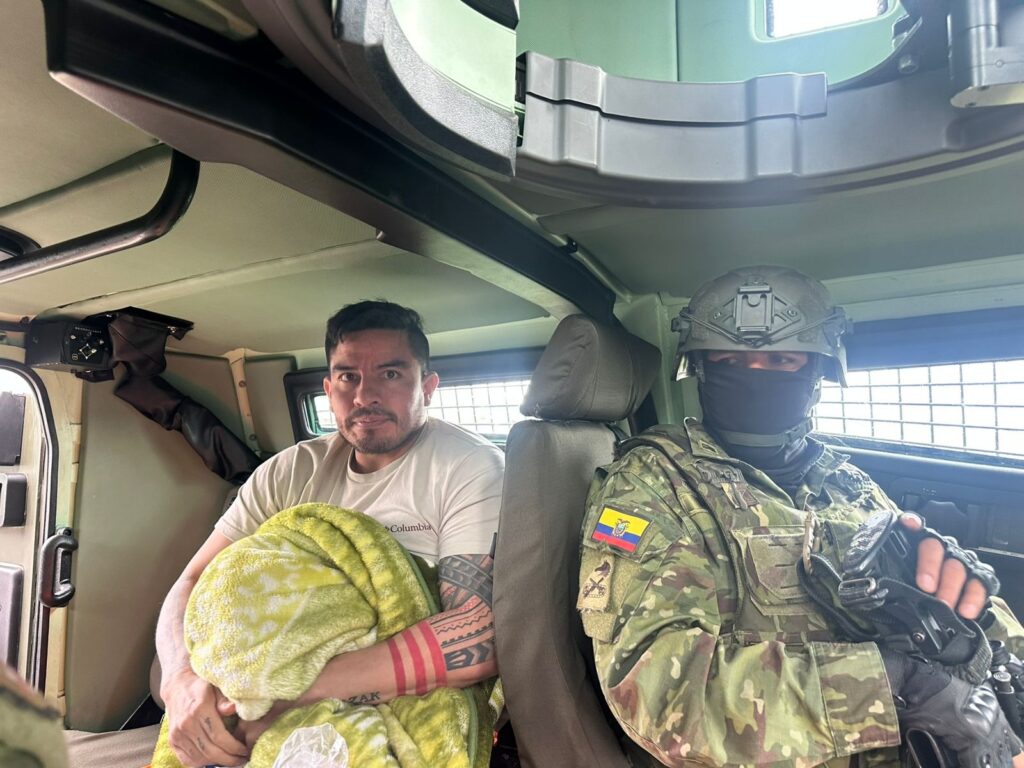 Daniel Salcedo fue trasladado a Quito tras intento de asesinato