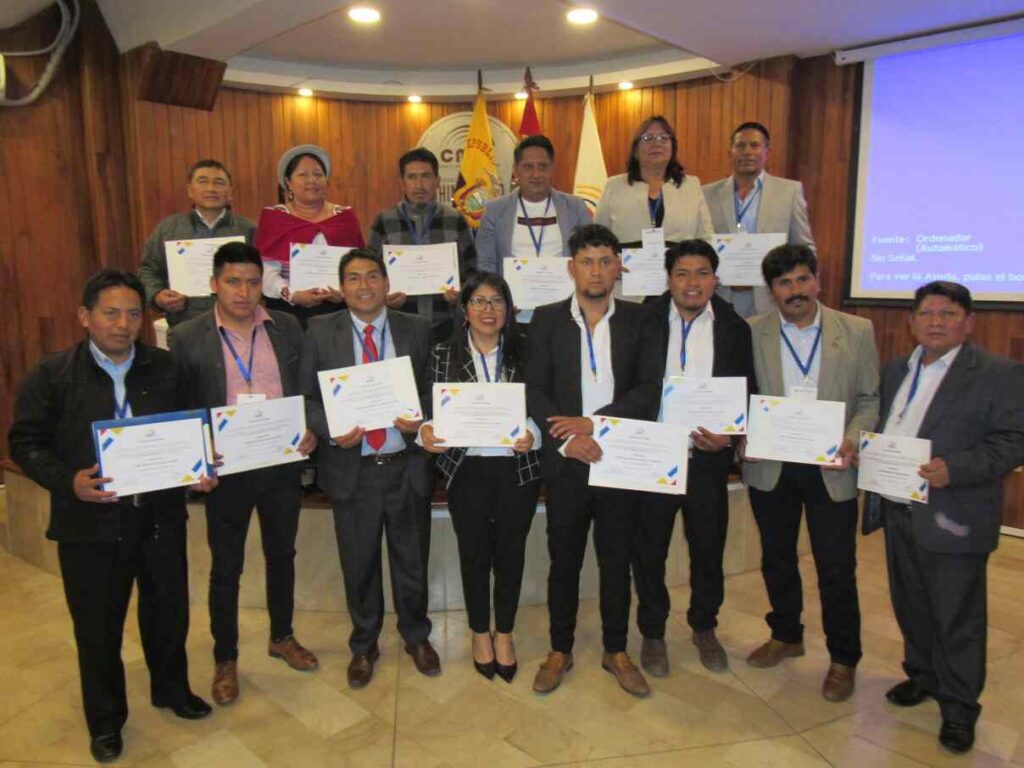 Chimborazo cuenta con 7 nuevos consejeros provinciales