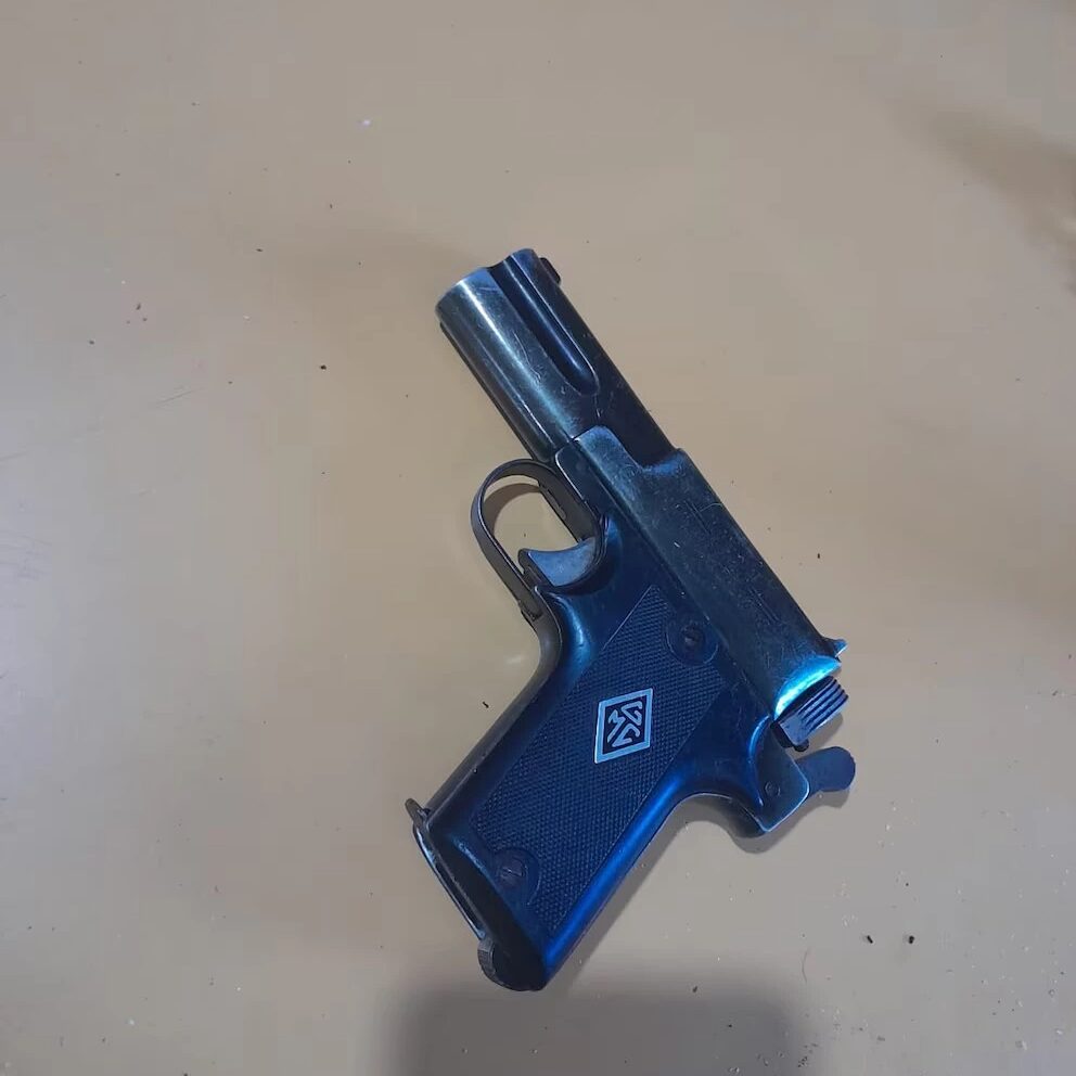 Una pistola Taurus calibre .357