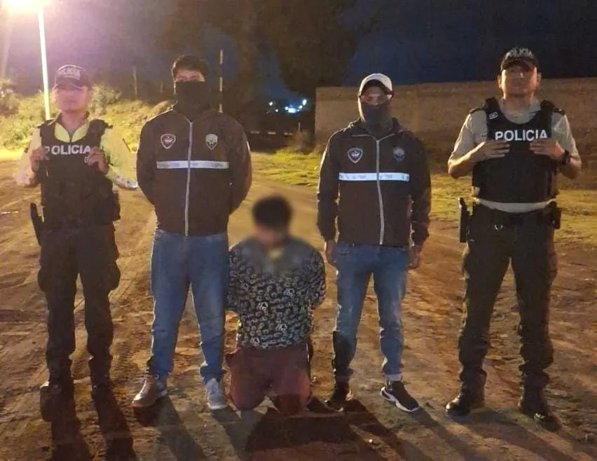 Latacunga: Policía aprehendió a presunto microtraficante