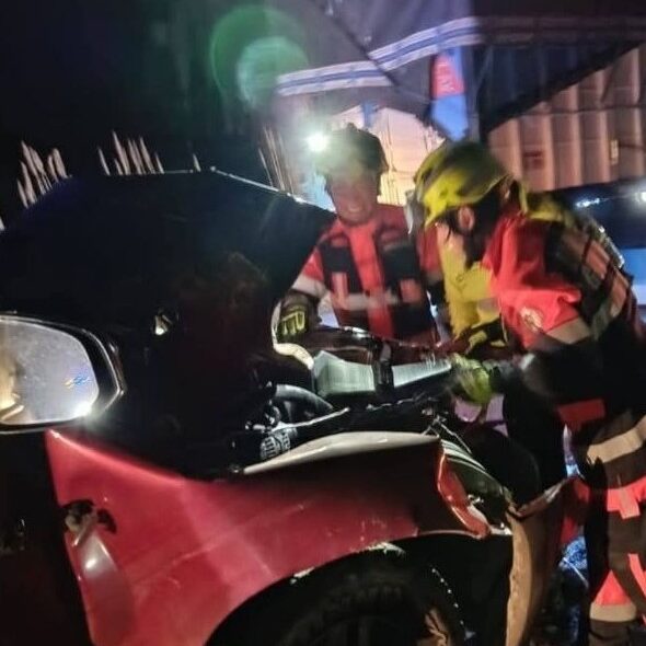 Accidente de tránsito en Guamote