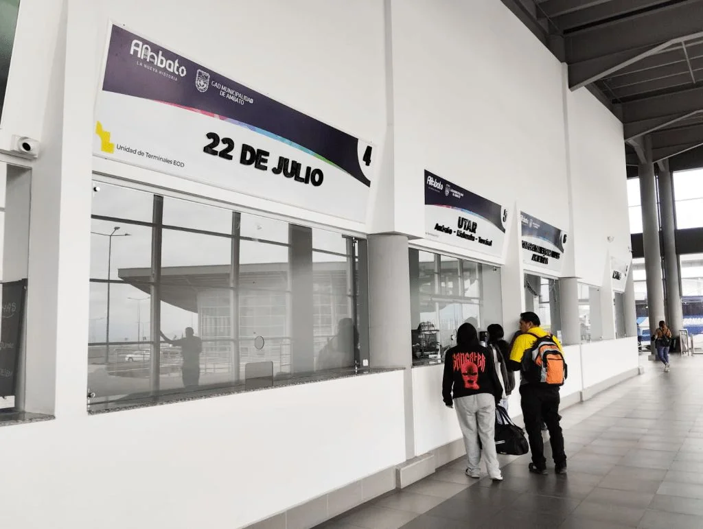 ¨Conociendo tu terminal¨ actividades gratuitas en Ambato.