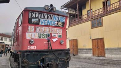 tren paralizado desde hace cinco meses