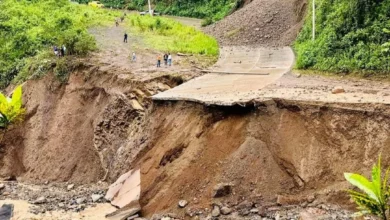 Vía Riobamba- Pallatanga- Cumandá parcialmente habilitada