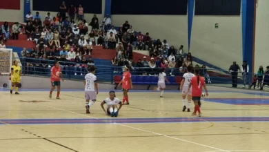 Fútbol de mujeres 2da etapa en Riobamba en el coliseo de la Unach