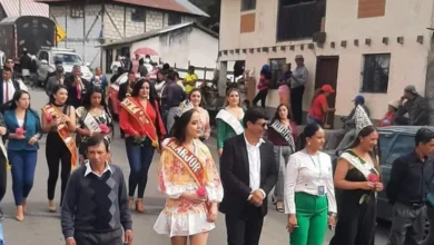 Festividades populares en Calshi convocan al pueblo de Penipe y a las autoridades