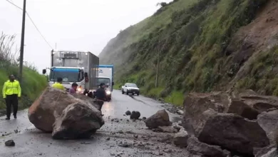 Los deslizamientos de tierra son frecuentes en la época invernal.