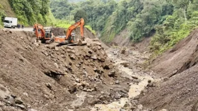 Vía entre Riobamba y Guayaquil en los tramos de Chaguarpata y Cruz del Hueso colocarán los puentes Bailey que ya están en el lugar