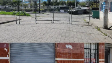 En el barrio Los Cactus, la crisis económica es generada por cierre de vías afecta a las tiendas en el sector de la cárcel de Riobamba