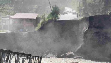Chimborazo, en sábado y domingo, soportó intensas lluvias, que causan afectación económica en Penipe. Se dice USD 5 millones en Palictahua