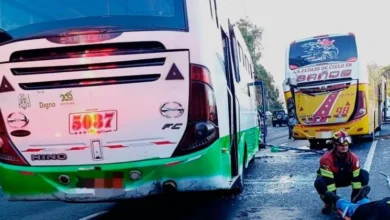 Accidentes, choque, bus, Quito