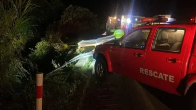 Los cuerpos de rescate atendieron la emergencia del accidente de tránsito.