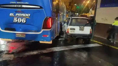 Dos accidentes de tránsito e incendio forestal se registraron en Chimborazo. Por suerte, no hubo víctimas que lamentar