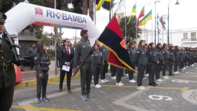 Para los Juegos Nacionales Prejuveniles 2024, Chimborazo realizó el abanderamiento de los deportistas de la provincia.