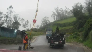 Gobierno de Noboa dio USD 12 millones para una nueva vía en Alausí.