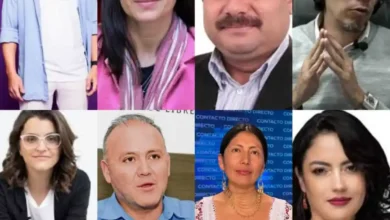 Intención del voto en Riobamba para las elecciones del 2025.