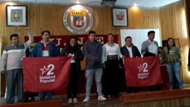 Candidatos 2024 a la Asamblea Nacional de Chimborazo por el movimiento Unidad Popular.