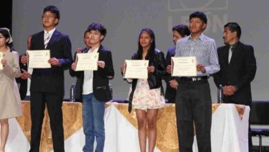 Federación Deportiva de Chimborazo homenajeó a los medallistas de los Juegos Nacionales Prejuveniles que se realizaron en Los Ríos.