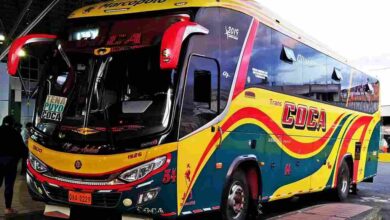 Buses que van al Oriente desde el Terminal de Riobamba