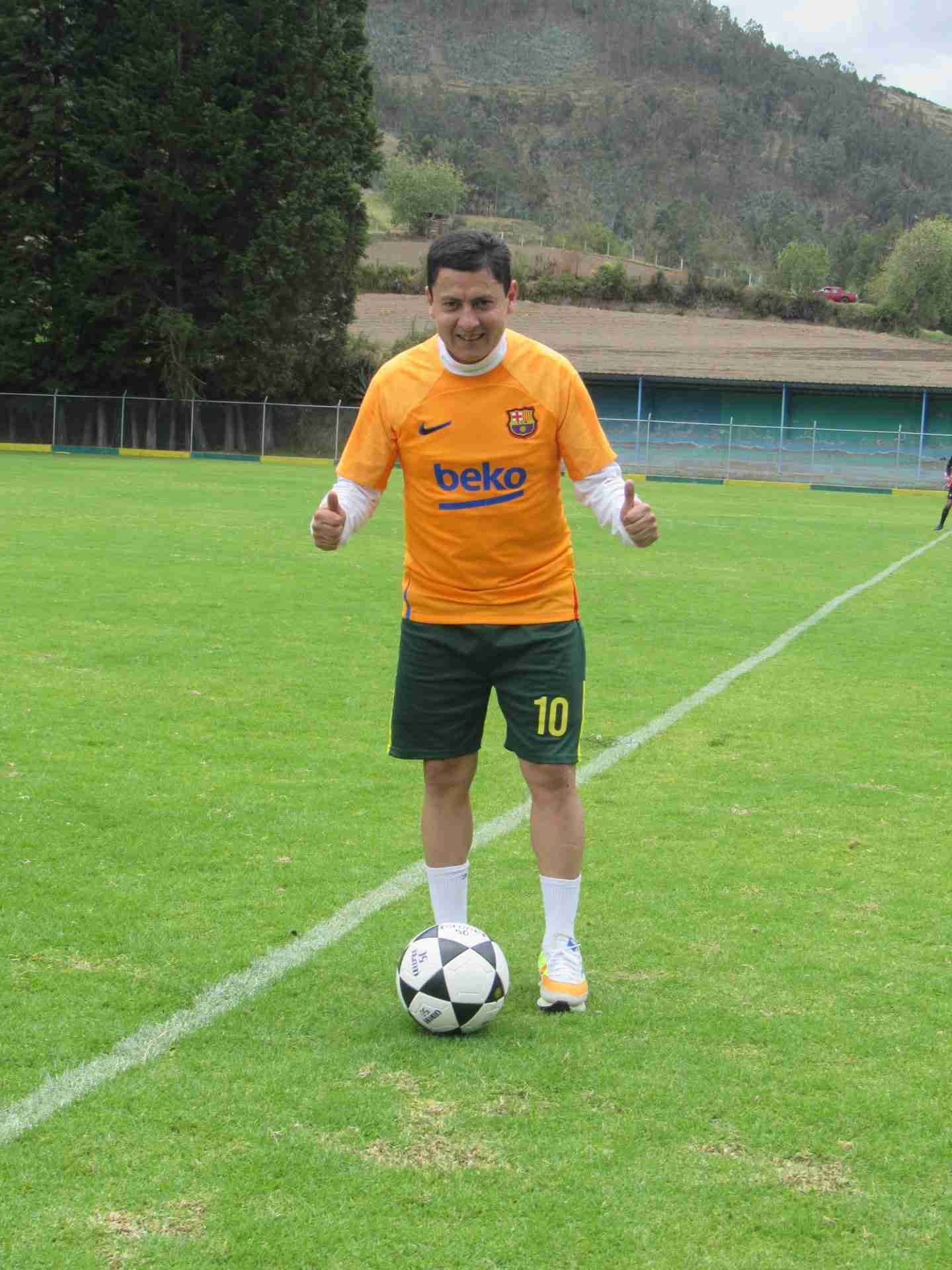 El goleador del campeonato 2024 de fútbol sub- 40 y sub 50 años de edad, que organiza Aslidepruch es Milton Vaca.