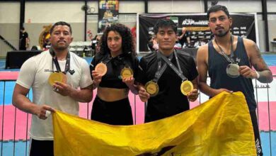 Cuatro deportistas de Riobamba brillan en el Torneo AJP Panamá y se consolidándose como referentes del Jiu-Jitsu brasileño en la región.