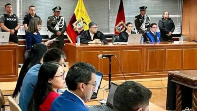 Ciudadanos de Riobamba rechazan condenas del Caso Metástasis