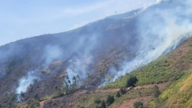 Pallatanga en Chimborazo declarada en emergencia por incendios.