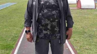 Gino Arosteguí el trabajador polifuncional de Federación Deportiva de Chimborazo, es un apasionado por el deporte.