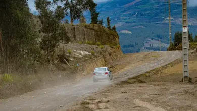 EERSA, Municipio y Prefectura mantendrán vía Riobamba-Guano
