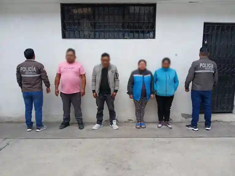 La Policía Nacional de Chimborazo detuvo a 4 personas tras robo. La Policía Judicial desarrolló tareas efectivas