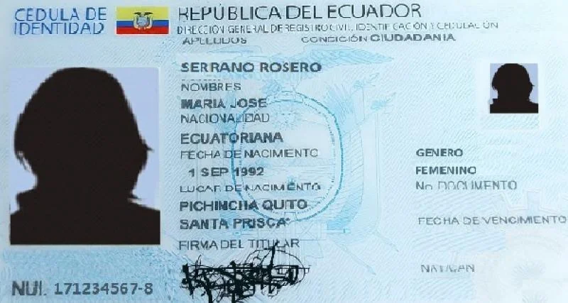 Conoce todo sobre el proceso para obtener la cédula en Ecuador.