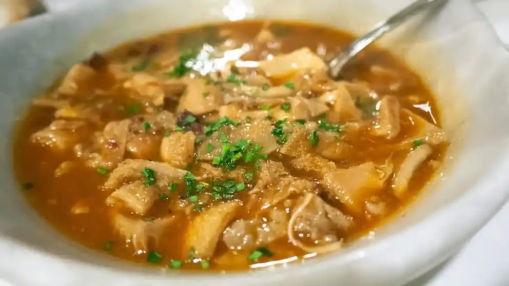 Receta de Sopa de Mondongo o "Callo"