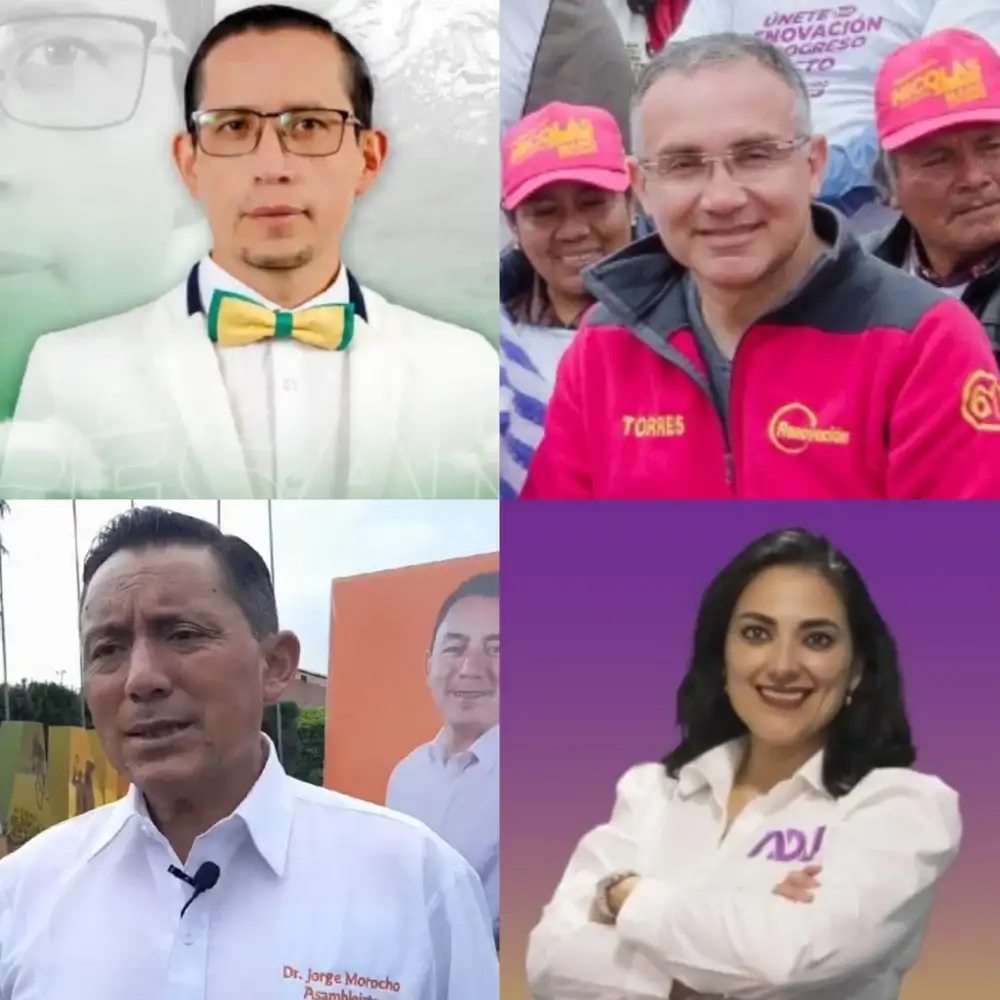 Candidatos a la Asamblea 2025. 