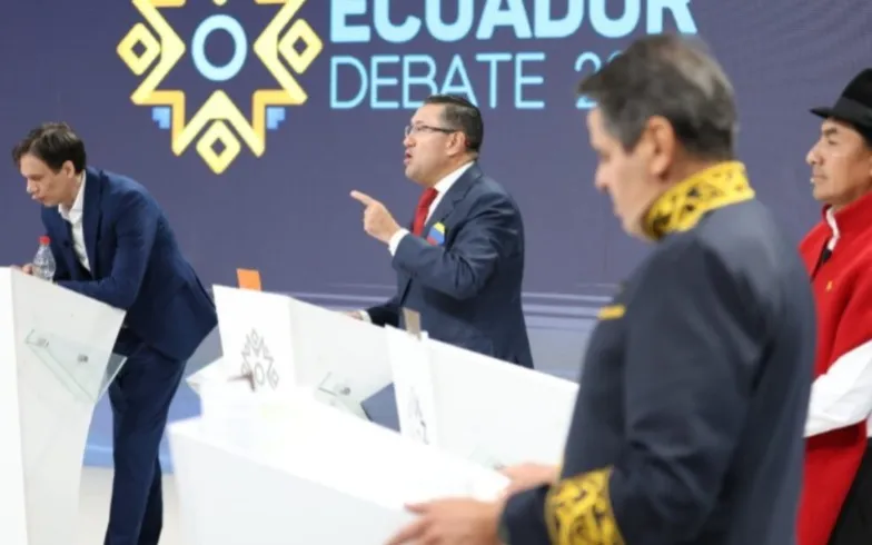 Propuestas en seguridad de candidatos a Presidencia de Ecuador