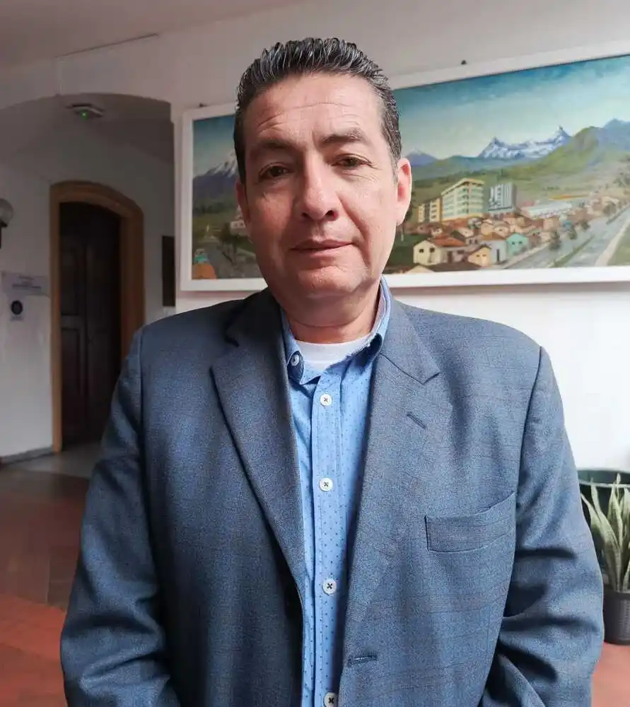 Marcelo Treviño, procurador síndico del Municipio Riobamba. 