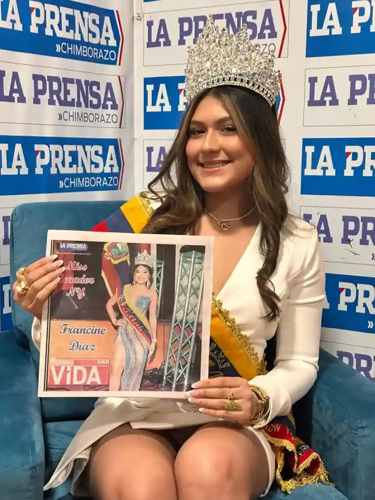 Niños reciben apoyo de reina de Ecuador New York