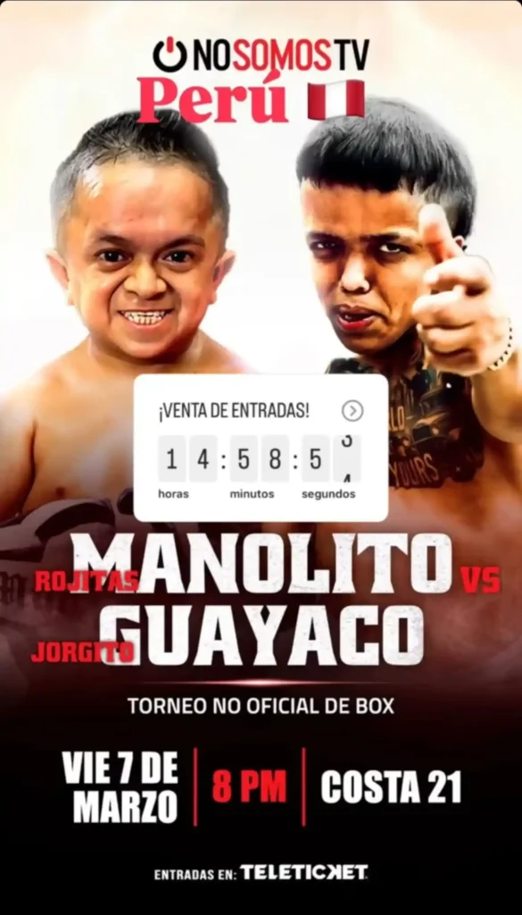 Jorgito ‘El Guayaco’ anunció su primera pelea de box 