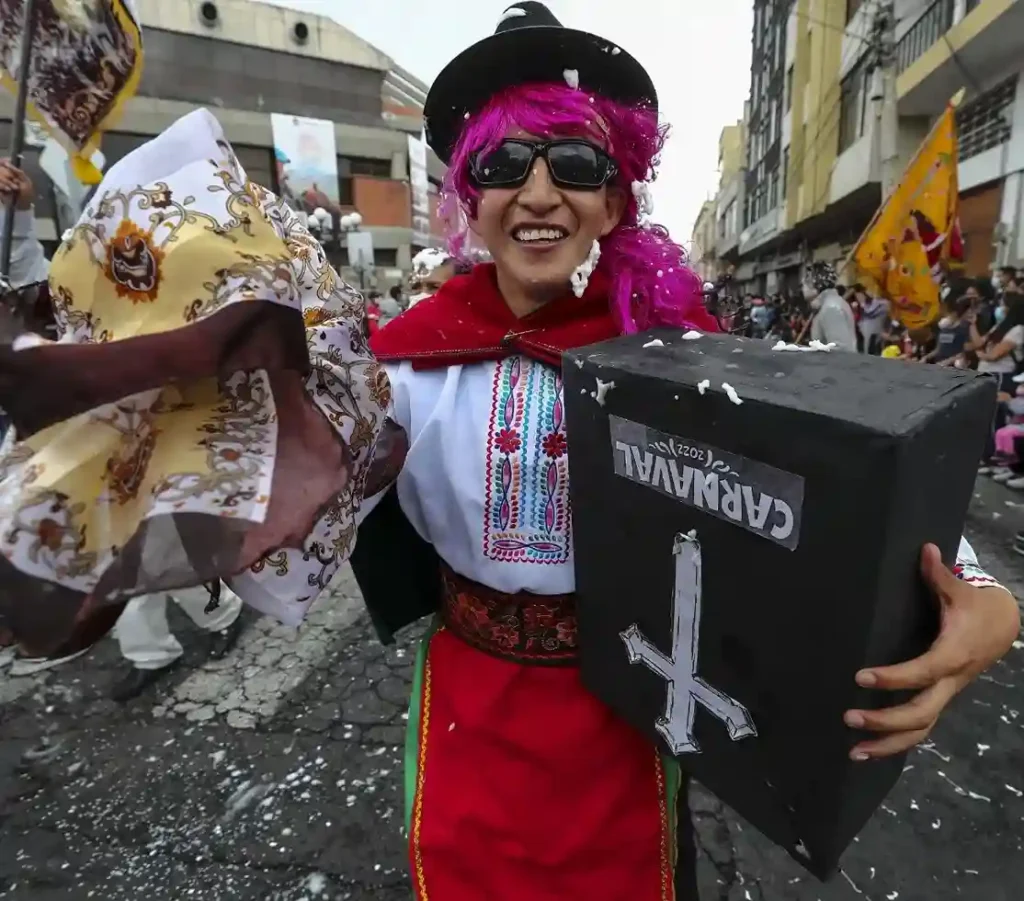 Cómo participar del desfile de carnaval 2025 en Chimborazo.