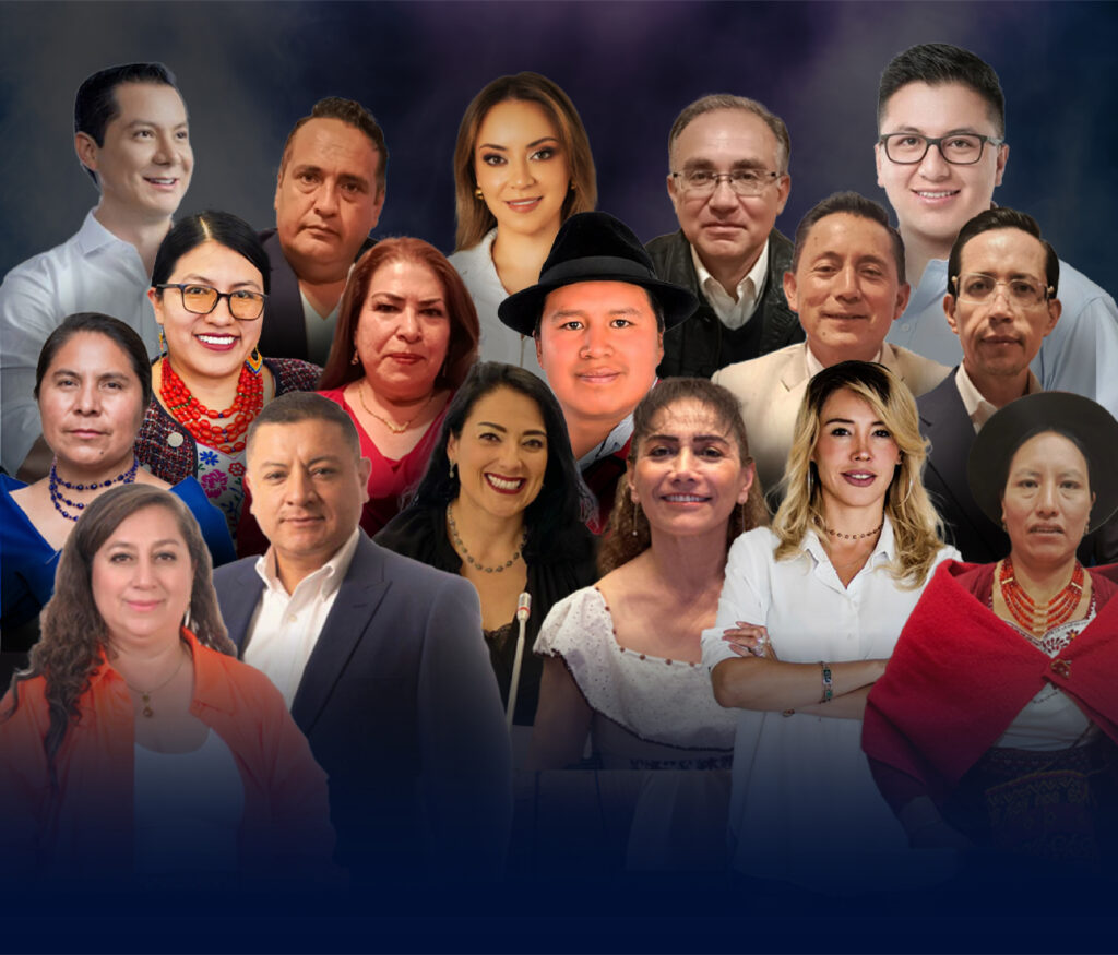 Resultados de los candidatos a la Asamblea por Chimborazo