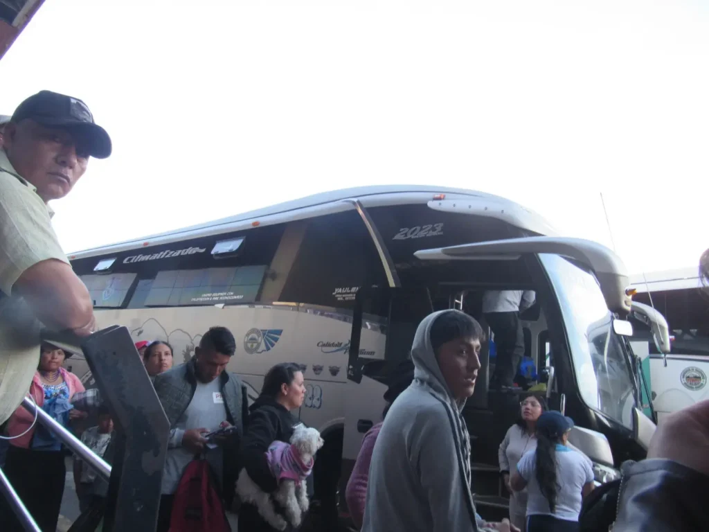 Terminal Terrestre: viaje se complica en feriado desde Riobamba